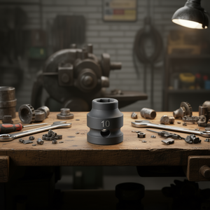 Facom 1/2'' Metric Hexagonal Stubby <b>Impact</b> <b>Socket</b> - Product Image 3