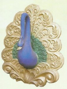 Estatua de pavo real de fibra de vidrio de calidad superior Diseño al mejor precio para decoración de jardín Popular en el mercado indio - Product Image 3