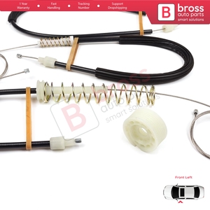 ชุดซ่อมมอเตอร์กระจกหน้าต่างด้านหน้าซ้าย รุ่น BWR5187 สำหรับรถยนต์ซีรีย์ 6 F06 Gran Coupe ปี 2011-2018 รหัสอะไหล่ 51337268797 - Product Image 4