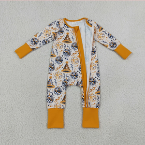 Mono de bebé transpirable con estampado lindo y cremallera, sin mangas, de seda de leche/algodón, para verano, unisex, Longlv - Product Image 3