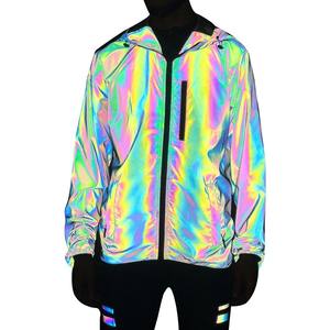 Chaquetas de Lona Impermeables y Transpirables para Hombre, Estilo Urbano, Manga Larga, Reflectantes, de Alta Calidad, Suministro de Fábrica, Venta al Por Mayor - Product Image 6
