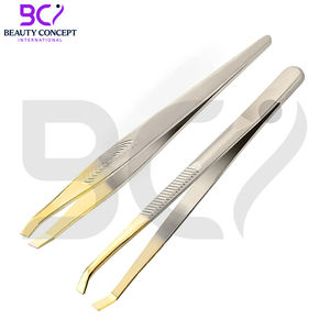 Pince à épiler de beauté en acier inoxydable, haute précision, à pointe inclinée, durable, classique, pour sourcils, cils et poils incarnés - Product Image 6