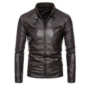 Veste en cuir véritable sur mesure pour hommes Vêtement en cuir Manteau en cuir à prix bon marché Vestes de design de mode - Product Image 1