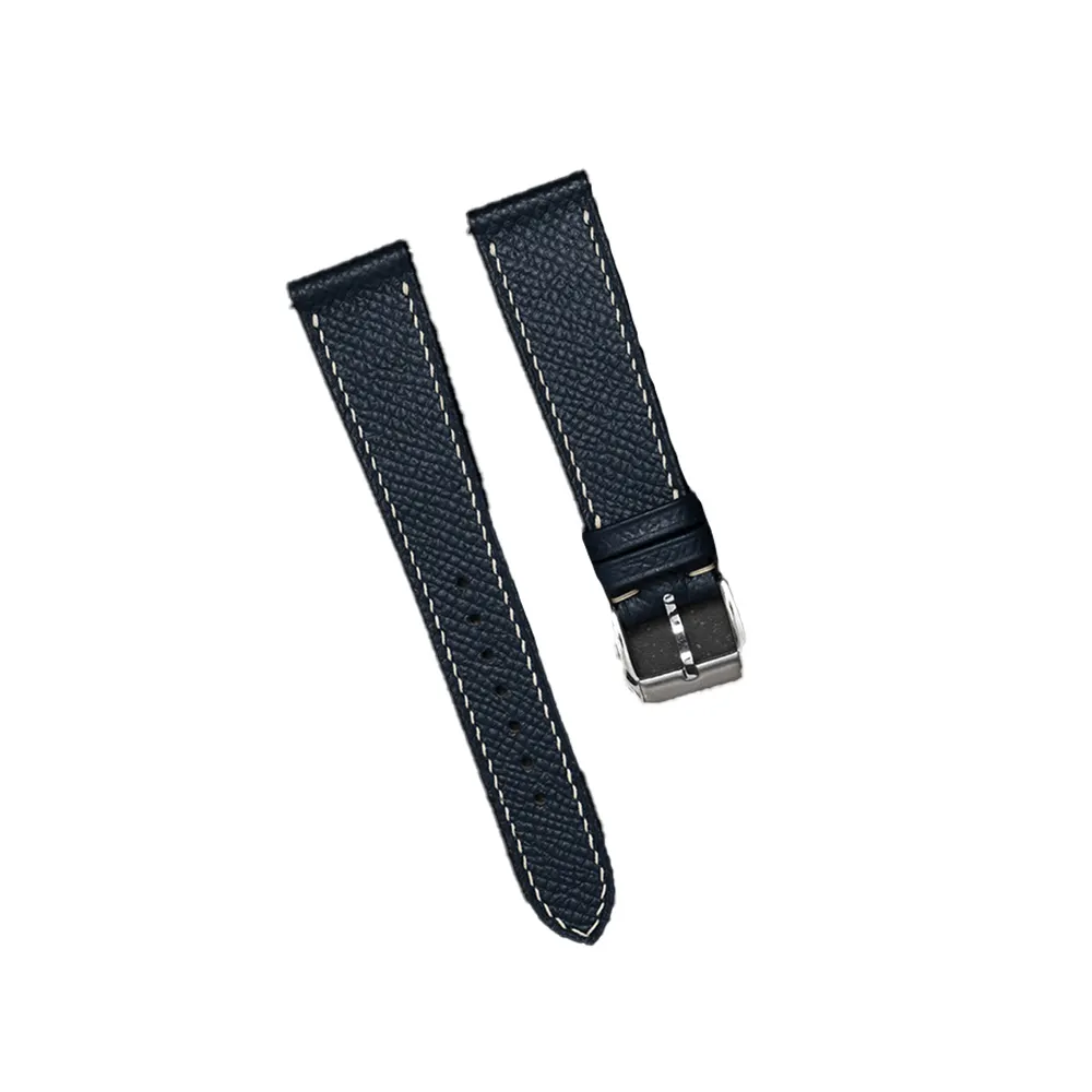 Cinturino per orologio al polpaccio Epsom di alta qualità cinturino per orologio subacqueo con estremità curva per accessori per orologi dal Vietnam