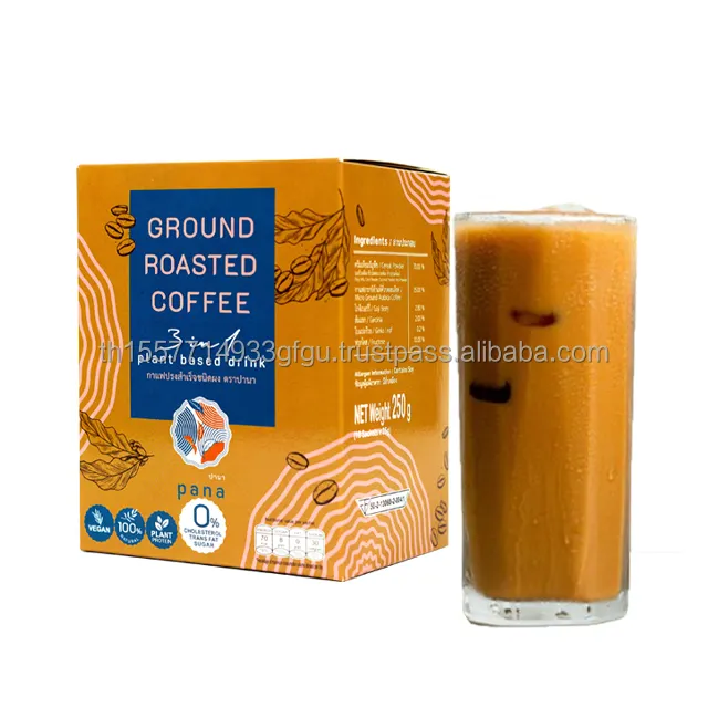 Thailand Food Factory Price Low Price Coffee Organic Grain Powder Instant Drink