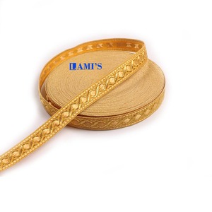 OEM Gold Braid Trim Lace en tamaños de 5mm a 80mm Dorado - Product Image 6
