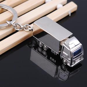 Llavero Promocional con Logotipo Personalizado, Modelo de Camión, Mini Coche 3D, Llavero de Aleación de Zinc Metálico con Forma de Coche, Llavero de Camión - Product Image 1