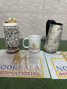 Meilleure qualité de tasse de corne à boire Viking avec gravure de père odin de haute qualité - Product Image 4