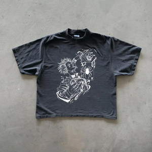 DTG Printed Streetwear Boxy Fit Tees | Algodón de alta calidad | Fábrica de impresión personalizada - Product Image 3