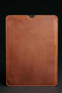 Housse pour ordinateur portable en cuir véritable durable de style moderne pour les professionnels, le bureau et les études GLS-0297 - Product Image 5