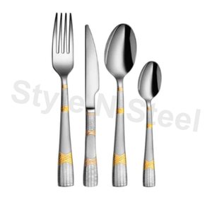 Cucharas para comer Cubiertos Essence Cuchara Tenedor Cuchillo y Cuchara para bebé Juego de cubiertos Con diseño a precio mayorista - Product Image 1