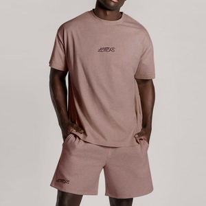 Ensemble chemise et short extensible pour homme en tissu 100% polyester pour la course à pied, l'entraînement et les voyages - Product Image 2
