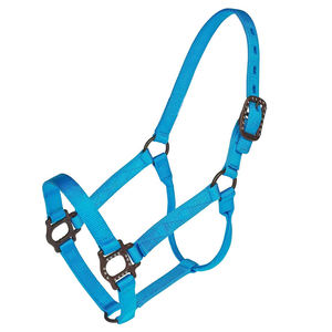Boucles de quincaillerie en nylon durable pour licou de cheval Colliers de tête de cheval en cuir personnalisés avec laiton et acier - Product Image 1