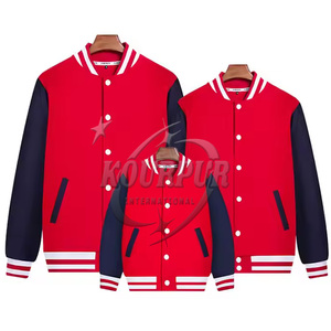 Vente en gros veste à col montant 100% coton de haute qualité pour hommes, universitaire, respirante, grande taille, service OEM - Product Image 2