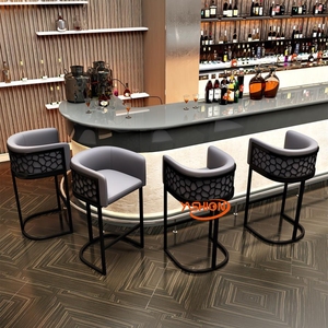 Chaise haute de luxe légère avec dossier incurvé et motif floral créatif <span class=keywords><strong>Netflix</strong></span> pour restaurant commercial - Product Image 4
