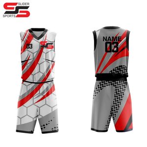 Wholesale Factory Price USA Basketball Jersey Quality Sublimation Adult Sport Clothes Sets Custom Basketball Uniforms Set - Product Image 2