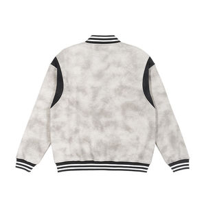 Chaqueta Universitaria de Lana para Hombre, Personalizada con Logotipos Bordados, Cuero Genuino Impermeable, Hecha en Pakistán para la Temporada de Invierno - Product Image 2