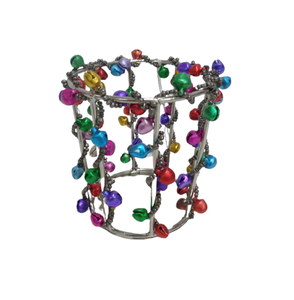 Decoración del hogar, cuadrado candelabro votivo de hierro/Cuentas de Color níquel para sala de estar y decoración de mesa hecha a mano - Product Image 6