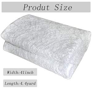 Manta de Fibra de Vidrio E-Glass en Hilos Cortados para Moldeo Manual, Sin Álcali, Peso por Gramo 100g/m2-450g/m2, para Corte de Embarcaciones de FRP, <span class=keywords><strong>CSM</strong></span> 100 - Product Image 3