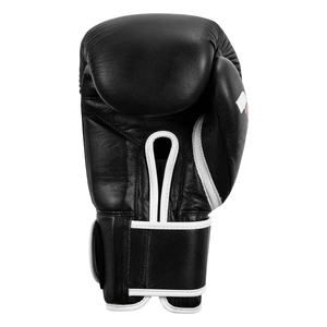 Guantes de boxeo de cuero con logotipo personalizado, venta al por mayor, fabricante de guantes de entrenamiento de piel de vaca, guantes de boxeo ganadores para kick boxing de uso profesional - Product Image 4