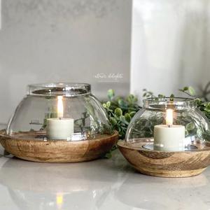 Wooden <b>Candle</b> holder new luxury <b>candle</b> <b>stand</b> - Product Image 1