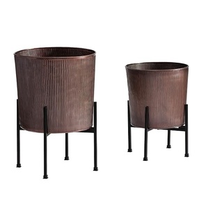 Elegante maceta para macetas de suelo, soporte para plantas inspirado en excelentes macetas de estante de almacenamiento de decoración de estilo de mediados de siglo - Product Image 6