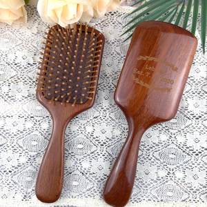 High Quality Wooden <b>Massage</b> Comb Natural Wood Wide Tooth <b>Hair</b> Care <b>Scalp</b> <b>Massage</b> Tool - Product Image 5