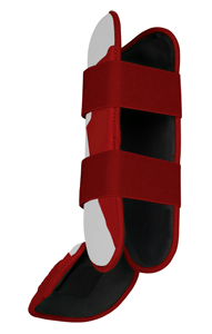 Alta calidad bateadores de béisbol pierna espinillera personalizado adultos jóvenes venta al por mayor béisbol deportes pierna elástico ajustable bateador pierna guardia - Product Image 3