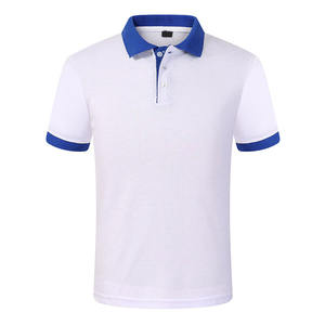 Polo de Golf de manga corta ajustado y cómodo para hombre, Polo informal con diseño de estampado sólido antibolitas altas - Product Image 2