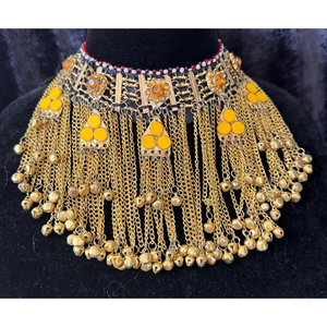 ชุดเครื่องประดับอัฟกันกุจิแบบสั่งทำพิเศษสำหรับงานแต่งงาน ของขวัญงานเลี้ยง ดีไซน์วินเทจ คุณภาพงานฝีมือชั้นเยี่ยม - Product Image 3