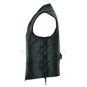 Vêtements décontractés Gilet en cuir pour hommes à prix raisonnable Gilet en cuir pour hommes, respirant et chaud pour l'hiver En stock - Product Image 4