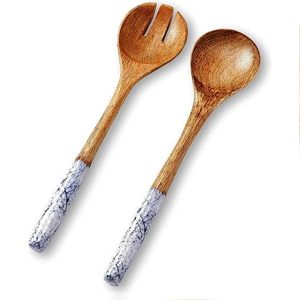 Servidores o Pinzas Utensilios Servidores Juego de 2 SERVIDORES JUEGO DE 2 HECHO A MANO ÚNICO KETCHENWAR - Product Image 2