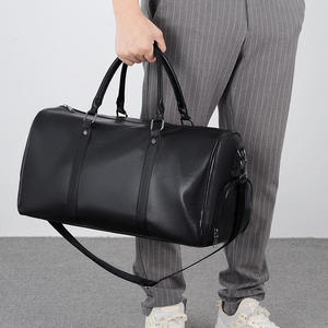 Bolsa de lona grande plegable para gimnasio con cremalleras duraderas y compartimentos transpirables para fitness y entrenamiento - Product Image 3