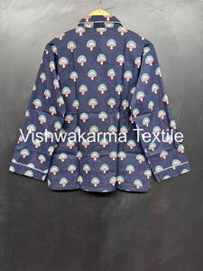 Conjunto de Pijama de Algodón con Cuello en V y Estampado Floral, Cintura Elástica, para Primavera/Verano, Ropa de Dormir para Mujer, 100% Suave, Secado Rápido, Estilo Vacacional - Product Image 4