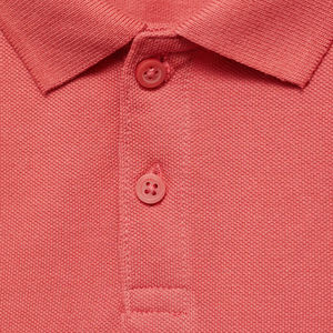 Polos de logo personnalisé de haute qualité t-shirt pull été vêtements décontractés pour garçons à manches courtes couleur unie tricot vierge polos d'été - Product Image 3