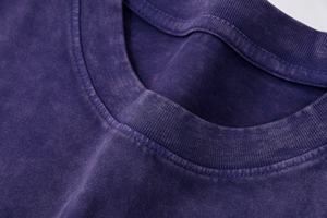New Wholesale <b>Purple</b> Heavy Weight Acid Wash <b>T</b>-<b>Shirt</b> Heavyweight 250gsm <b>T</b>-<b>Shirt</b> Custom Logo For <b>Men</b> 100% Cotton <b>T</b>-<b>Shirts</b> - Product Image 2