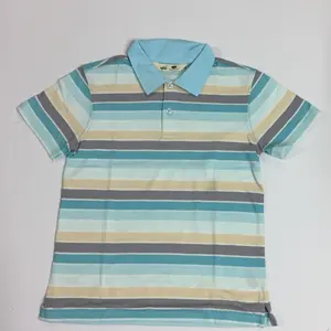 Sparkling & Faded summer vibe kid boy polo