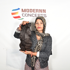 Extensiones de cabello virgen 100%, onda profunda suelta, estilo de onda corporal, Color negro, cabello humano brasileño, sin procesar, Natural, sin desprendimiento - Product Image 3