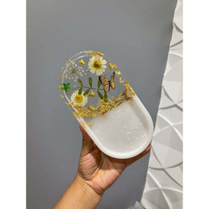 Plateau en résine de qualité supérieure, plateau de service luxueux en résine pour servir le petit-déjeuner, le déjeuner, la vaisselle, les restaurants, les hôtels, la cuisine. - Product Image 4