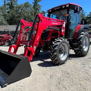TRACTOR DE RUEDAS DE ALTO RENDIMIENTO MAHINDRA 1626 DE 100 CV CON CARGADOR, TRACCIÓN EN LAS 4 RUEDAS, MOTOR ROBIN DE 3 CILINDROS, TRANSMISIÓN HIDROSTÁTICA DE 3 RANGOS EN VENTA - Product Image 1