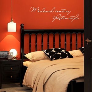 Elegante cama de madera maciza de tamaño Queen/King en estilo tradicional Juego de dormitorio con acabado exquisito Muebles para el hogar - Product Image 3