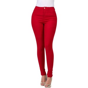 2025 New 7 Colors High Waist <b>Slim</b> Fit <b>Jeans</b> for Women Fashion Stretch Skinny Denim Pencil Pants Casual Female Trousers - Product Image 3