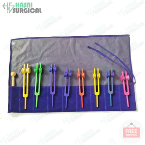 Los mejores diapasones CHAKRA para curar, juego de 7 piezas, diapasones de acero inoxidable alemán, juego de Chakra, juego de instrumentos quirúrgicos - Product Image 6