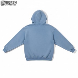 Premium Vintage 100% coton sweats à capuche lavé Boxy pull à capuche pour hommes personnalisé goutte épaule surdimensionné sweats à capuche 450 gsm - Product Image 3