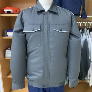 ชุดทำงานแบบมองเห็นได้ชัดเจน ผ้า TC ใหม่ สวมใส่สบาย ทนทาน สำหรับผู้ชาย เสื้อแจ็คเก็ตชุดทำงานแบบมีแอร์ FMF ของเวียดนาม - Product Image 5