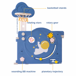 Parc de jeux portable et pliable pour bébés et tout-petits, clôture de sécurité pour enfants, aire de jeux extérieure, centre éducatif ludique - Product Image 6