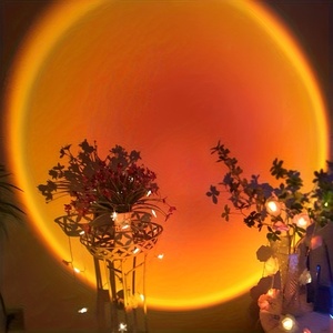 Lampe de Projection Coucher de Soleil pour Tente de Glamping Contemporaine, Portable USB LED, Lumière d'Ambiance à CRI 98 Élevé pour Camping <span class=keywords><strong>en</strong></span> Extérieur Nocturne - Product Image 3