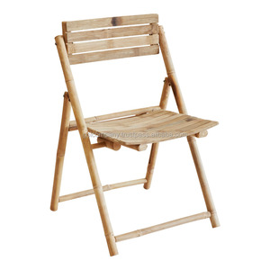 Wholesale Traditional Style Bamboo <b>Dining</b> <b>Chair</b> Comfortable Foldable <b>Dining</b> Room Furniture for Home Apartment Hotel Villa - Product Image 3