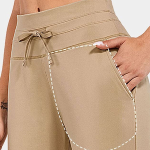 Nouveauté Pantalons de jogging pour femmes de haute qualité en gros à prix avantageux Fabriqués au Pakistan Pantalons de yoga de fitness pour femmes Pantalons longs - Product Image 5