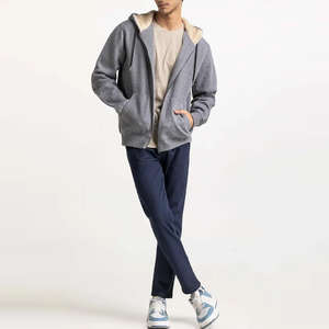 Sudadera con Capucha y Cremallera para Hombre, Ropa de Invierno para Adultos / Sudadera con Capucha y Cremallera para Hombre de Buena Calidad, Hecha a Medida con Empaque Personalizado - Product Image 1